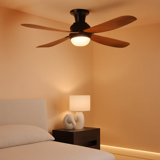 Smart Ceiling Fan With Dimmable Integrated Lighting
