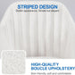 Ivory Boucle Vanity Chair Height Adjustable Makeup Desk Chair