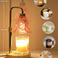 Pink Multifunctional Candle Warmer Lamp Timer Dimmable