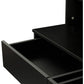 Black Vanity Set With 10 Lights For Bedroom Storage
