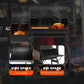 43Inch Charcoal Outdoor Grill Offset Smoker Portable