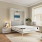 Queen Murphy Bed 85 Inch Wall Bed Frame With Hydraulic