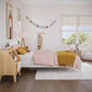 Twin Solid Wood Platform Bed White Sleek Contemporary