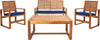 Acacia Patio Furniture Set for Outdoor Dining Comfort