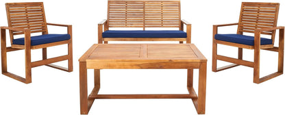 Acacia Patio Furniture Set for Outdoor Dining Comfort