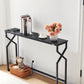Black 44.9 Inch Ultradurable IndustrialGrade Console Table