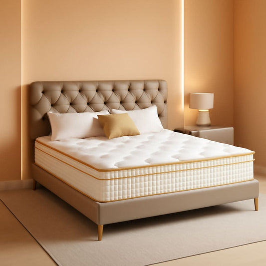 King Hybrid Mattress Twelve Inches CertipurUS Memory Foam-0