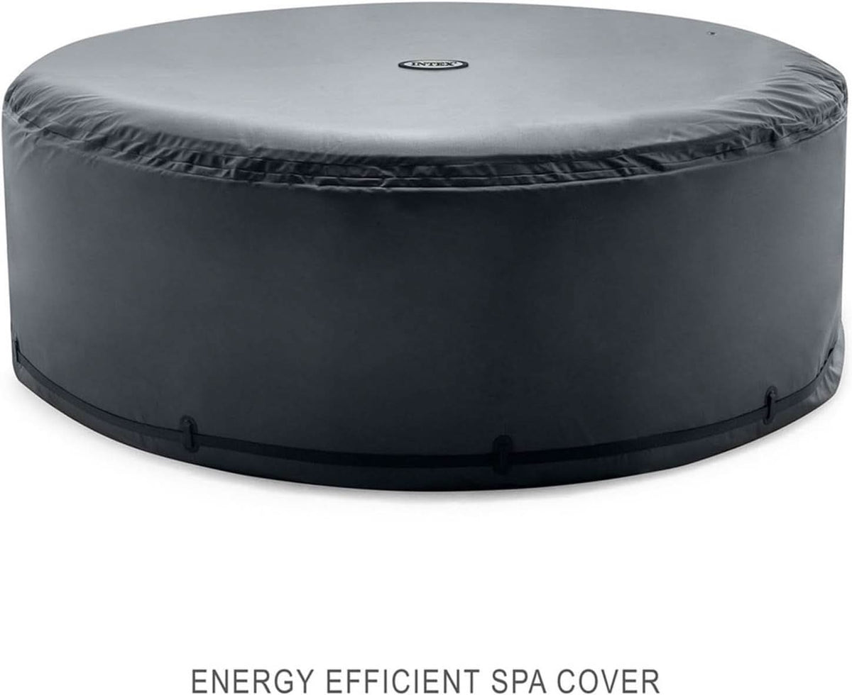 6 Person Inflatable Hot Tub With 140 Bubble Jets Spa