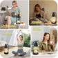 Black Aromatherapy Illuminations Candle Warmer Lamp
