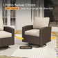 Eight Piece Outdoor Patio Furniture Set with Firepit-2
