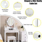 White Premium Makeup Vanity Table Illuminated Mirror