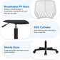 Dark Gray Ergonomic Adjustable Desk Chair Lumbar Support