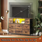 Bedroom Dresser TV Stand 55 Inch TV With Charging Station