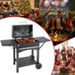 Charcoal Grill With Side Shelf Outdoor 353 Square Inches Grill Area