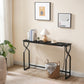 Black 44.9 Inch Ultradurable IndustrialGrade Console Table