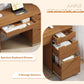 Espresso Forty Eight Inch Desk For Small Home Office