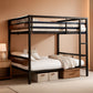 Full Over Full Industrial Grade Bunk Bed Ladder System