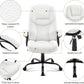 High Back Executive Chair White Ergonomic Office Chair