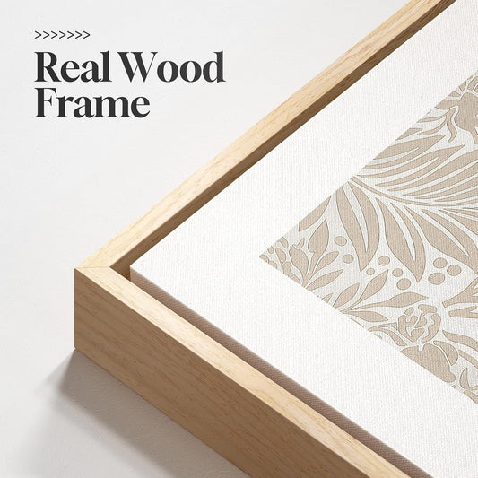 Framed William Morris Botanical Wall Art 24x36Inches