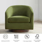 Forest Green Velvet Swivel Accent Chair Collection