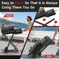 Foldable Portable Charcoal Grill With Smoking Function