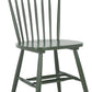 Dusty Green Windsor Spindle Dining Chair Set Of 2 Solid Wood