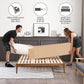 Twin 12 Inch Hybrid Mattress Pocket Springs Memory Foam-4