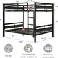 Full Over Full Industrial Grade Metal Bunk Bed Ladder