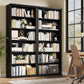28 Inch Wide Tall Bookcase With Six Tiers For Home Office Storage For Living Room Organization-4
