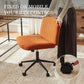 Orange Pocket Spring Office Chair For Computer Desk
