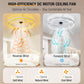 20Inch Flush Mount Ceiling Fan With Dimmable Lights