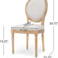Phinnaeus Beige Polyester Fabric Dining Chairs Set Of 2