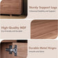 Walnut Extendable Entertainment Center 63 To 94 Inches Wide