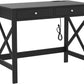 39 Inch Computer Desk With USB Ports For Home Office