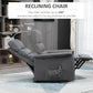 Power Lift Recliner Chair Gray With Remote Control