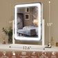 LED Lighted Vanity Mirror 15x12.6 Inches Adjustable