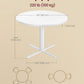 Snow White Round Dining Table 31 Inch Diameter Seats Four