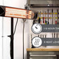 Infrared Patio Heater 1500W Indoor Outdoor Remote Control