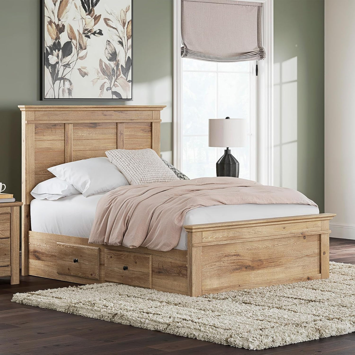 Signature Ashley Fenderport Full Platform Bed Drawers