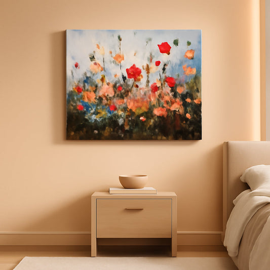Luxurious Canvas Wall Art 20x40 Farmhouse Colorful