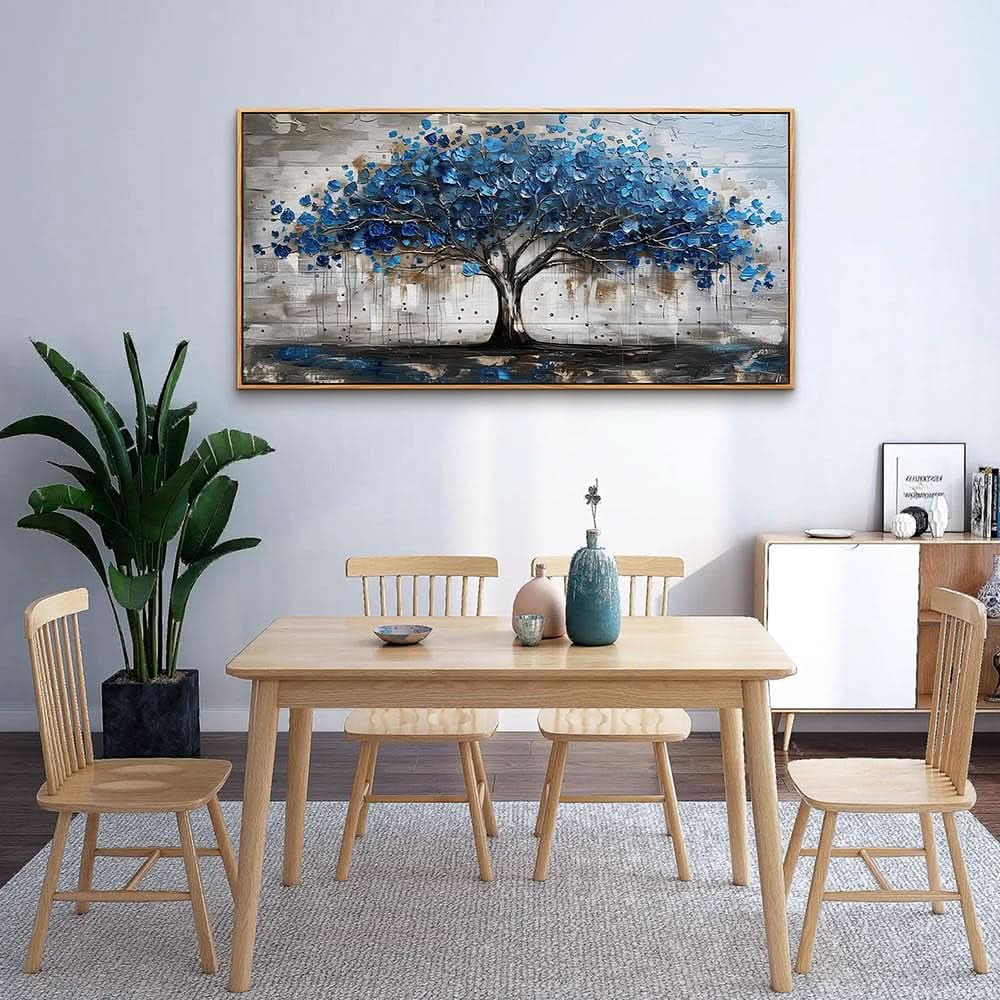 20x40 Inch Framed HD Canvas Panoramic Landscape Art
