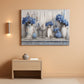 Blue Hydrangea Floral Wall Art Gallery Canvas Artwork