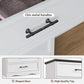 White Farmhouse Dresser FortyFourInchesTall Storage
