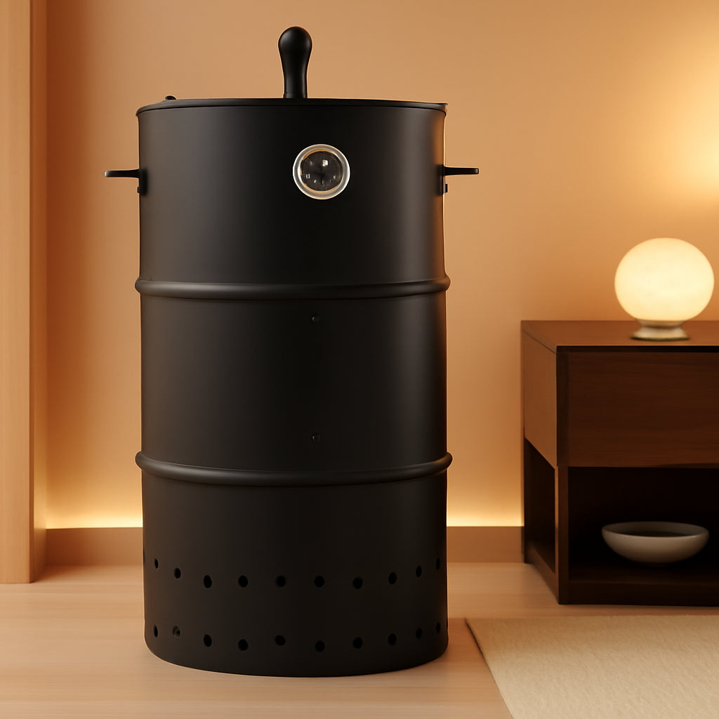 Twenty Inch Charcoal Smoker Grill With Thermometer