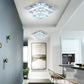 Crystal Square LED Ceiling Light Two Layer Flush Mount