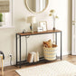 Sofa Console Table 43Inch USBPorts Ultra Durable Matte Finish