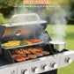 Four Burner Propane Grill Professional Stainless Steel