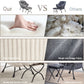 White Ergonomic Contemporary Lounge Chair With Ottoman