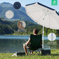 6.5ft Navy Sun Shade Umbrella Outdoor Portable Stand