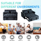 Black Velvet Convertible Sleeper Sofa Bed Luxurious